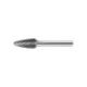 Full Size F Shape SF-5M Double Cut Tungsten Carbide Rotary Burrs Cutting Tools Part