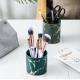 Home Decor Ceramic Desk Pen Holder Stand Pencil Cup Holder Organizer Makeup Brush Holder