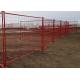 Canada Type 3.0mm Temporary Site Fencing Movable Construction Security Netting