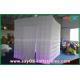 Inflatable Photo Studio Lighting 2.5m 1 Door Inflatable Cabin Photobooth Photo Booth Tent With Velcro Curtain