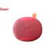 1200mAh Battery Red Portable Bluetooth Speakers With 5W Support TF Card U Disk