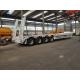 70000kg Low Bed Semi Trailer For Excavator Transit