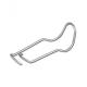 ISO9001 Greenhouse Metal Frame Parts OEM Greenhouse Spring Clips Galvanized Steel
