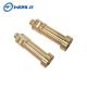 Precision Machining Parts Brass CNC Turned Parts 5 Axis Custom Machining Nuts And Bolts