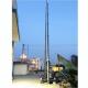 10m locking pneumatic telescopic mast 70kg payloads-mobile telecom mast tower-telescoping mast-radio antenna masts