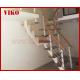 Steel Cable Stair VK91SC  WoodenHandrail  Treed American Oak Carbon Powder-coate Aluminum304 Stainless Steel