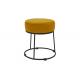 Steel And Fabric Combination Stackable Nordic Bar Stools 40cm Tall