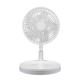 Customized Rechargeable Stand Fan Remote Control Mute Timing Retractable Folding Fan