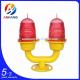 FAA LED Double Aviation Obstruction Light , Aircraft Warning Lights For Buildings