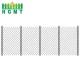 Silver Post Chain Link Temporary Fence Hot Dip Galvanized