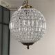 Round Crystal Ball Chandelier Lighting Fixture Lamp Chandeliers Ceiling  60cm