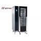 Commercial Kitchen Cooking Equipment 20 Layers Stainless Steel Touch Screen Version Electric  Combi Oven