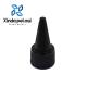 Custom Plastic White Black Clear Cosmetic Squeeze Twist Closure Cap Tip Applicator Cap Twist Top For Sale