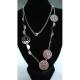 316L stainless steel jewelry,combination necklace with pendant,custom necklace 2015