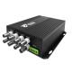 RS422 Data Video Digital Optical Converter For PTZ Camera AHD/HD Video DC12V