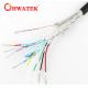 Waterproof Stranded 2 Core Low Voltage Cable PUR Sheath UL20236 36 AWG Min