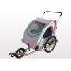 Aluminum Frame with anodic oxidation treatment Double Bike Trailers / Jogger