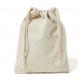 Canvas Material Drawstring Cinch Bag Eco Friendly With Custom Size