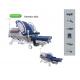 electrically medical instrument table with CD played for family and nurse caring