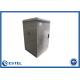 Galvanized Steel IP55 20U Outdoor Electrical Cabinet 720x720x1300mm