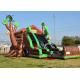 Forest Theme Kids Inflatable Dry Slide Jumping castle Dry Bouncer Commercial