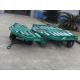 Green Container Pallet Dolly Standard Channel Steel Frame For LD1 / LD2 / LD3