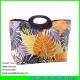 LUDA summer beach straw handbag wholesale paper straw hobo bag