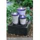 3 Oval Small Decorative Water Fountains