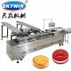 Fully Automatic biscuit sandwiching machine PLC Controlled High Productivity