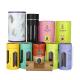 Recyclable Paper Tube Packaging With Window UV Coating 4C Printing