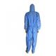 Hospital Disposable Isolation Gowns Polypropylene Coverall For Clean Room