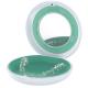 Green Color Dental Aligner Case With Mirror Adjustable Vent Holes