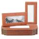 Custom Logo Cosmetic Eyelash Packaging Cardboard Paper Box For Eyelash With Materials