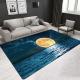 Bestselling Customized Shape Printed Living Room Floor rug Rectangle Carpet 3D