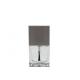 Square Shape Clear UV Gel Glass Nail Polish Bottle With Black And White Cap And Brush