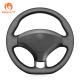 Hand Sewing Artificial Leather Steering Wheel Cover for Peugeot 308 CC SW RCZ 3008 5008 2007-2017