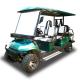Green New Model Luxury Lithium Battery Electric Golf Cart All Tires Road Legal 6 passengers