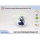 White Porcelain Heat Reactive Coffee Mugs , Print Personalised Childrens Mugs