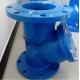 Water Media DN15-DN300 PN16 Ductile Iron Cast Iron Flanged Y Strainer for Industrial