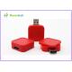 Shenzhen Lowest Price Gifts For Guest Rotary Square Plastic Usb Drive Square