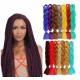 100g Synthetic Jumbo Braiding Hair For Black Women Bomb Twist Crochet Hair Extensions