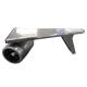 Accent Office Desk Aluminum Aviator Wing table for office home