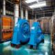 20m-300M Rated Water Head Francis Turbine Generator With 300KW-20MW Rated Power