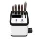 Modern Knife Storage Block with Bristles Perfect for Home Restaurant/ Bamsira