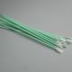 250mm Disposable Best Clean Long Handle Polyester Swabs For Pcb