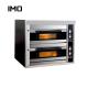 Electric Baking Ovens 2 Deck 4 Tray Pizza Oven Bake slabs