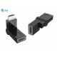 Gold Plated HDMI Male To Female Swivel Adapter 90 180 270 360 Deg Rotatable