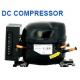 12v 24V DC mini freezer fridge refrigerator R600a compressor for solar power QDZY35G 72W