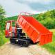 6 Tons Crawler Dumper Truck Mini Hydraulic Weichai Diesel Engine Powered for Garden Palm Farm