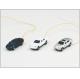 1 / 150 Mini Diecast Toy Lighted Custom Scale Model Cars EC150-3 With 12v for Gift